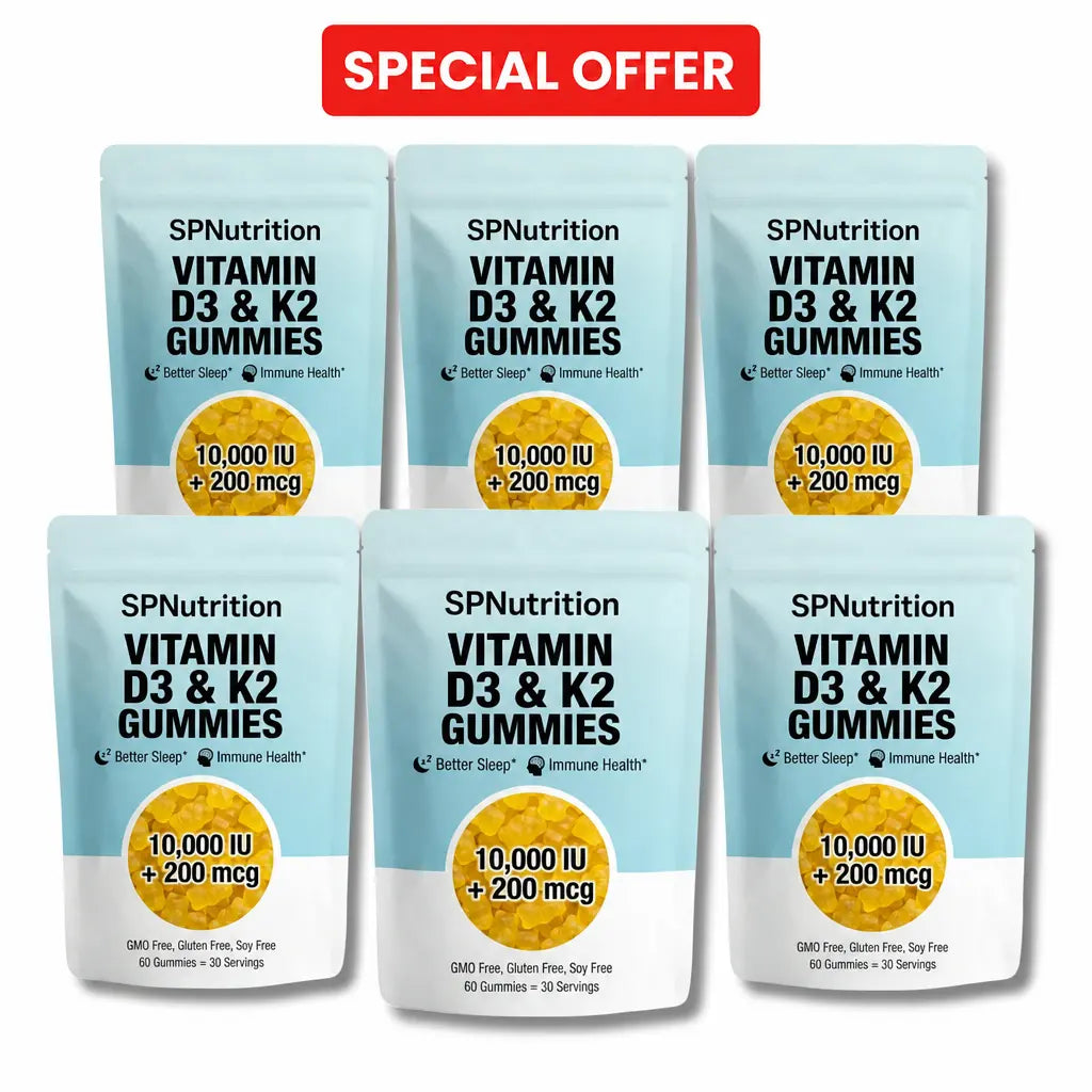 Gomitas de D3 + K2 de SPNutrition (suministro para 90 días)